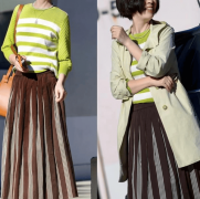 五十岁女性的时髦新篇：文雅穿搭展示奇特魅力